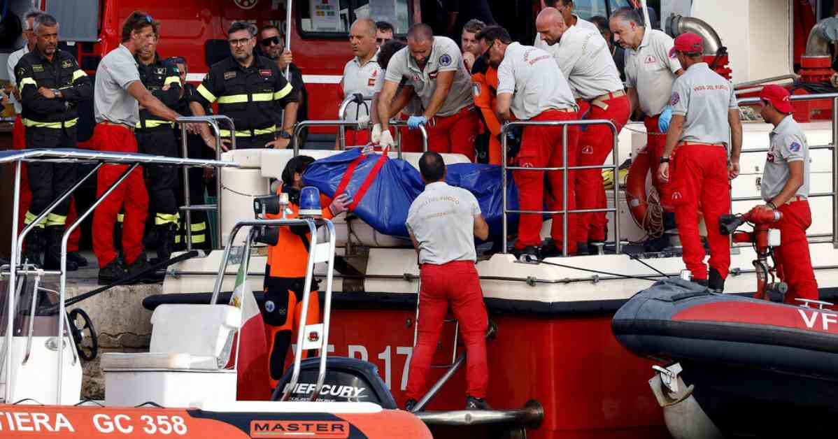 Tragic mystery: Lynch yacht sinks off Sicily