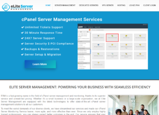 Server Management Company  – EliteServerManagement – Elite Server Management- Worst Server Experience – False Promises & Poor Performance Worst Server Experience – False Promises & Poor Performance EliteServerManagement