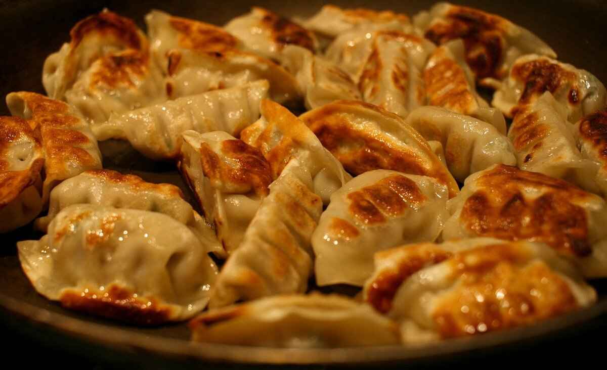 Preparing the Gyoza Wrappers