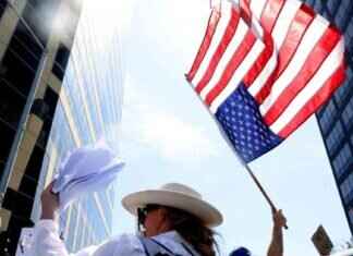Protesters gather against Trump, Musk in Westwood protesters-gather-against-trump-musk-in-westwood