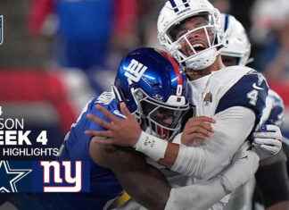 Dallas Cowboys vs New York Giants Match Player Stats Dallas Cowboys vs New York Giants Match Player Stats