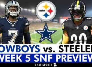 Dallas Cowboys vs Steelers Match Player Stats Dallas Cowboys vs Steelers Match Player Stats