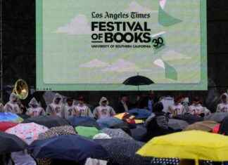 L.A. Times Festival of Books Draws Massive Crowds Despite Rain la-times-festival-of-books-draws-massive-crowds-despite-rain