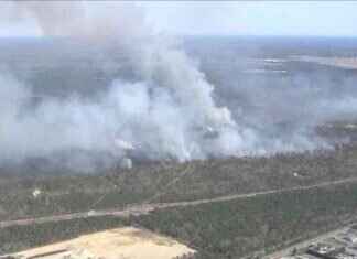 Battle of Multiple Fire Departments Against Cape Cod Brush Fire battle-of-multiple-fire-departments-against-cape-cod-brush-fire