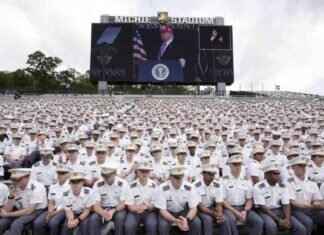 Donald Trump Claims Credit for U.S. Military Strength at West Point Speech donald-trump-claims-credit-for-us-military-strength-at-west-point-speech