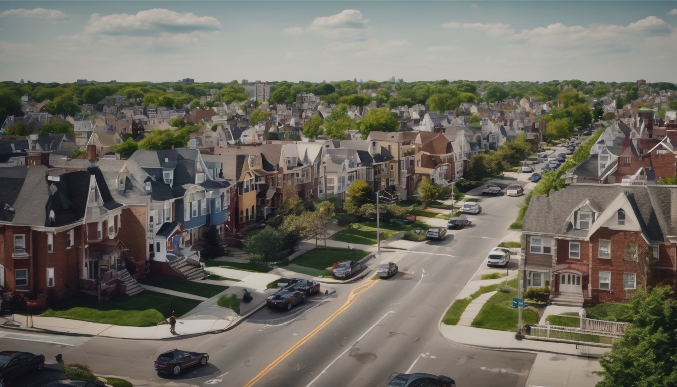 Comparison of Residential Neighborhoods in Hicksville and Jackson Heights