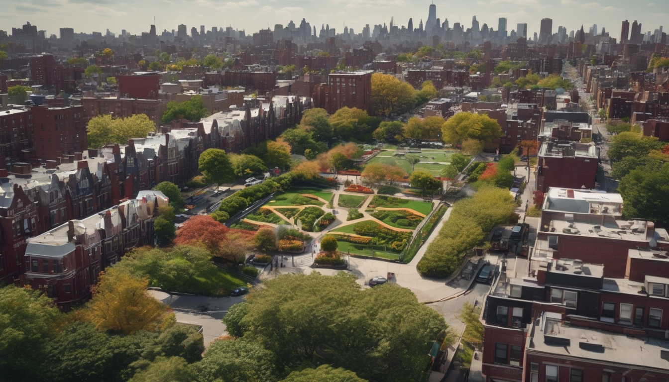 Overview of Sunnyside Gardens and Jackson Heights