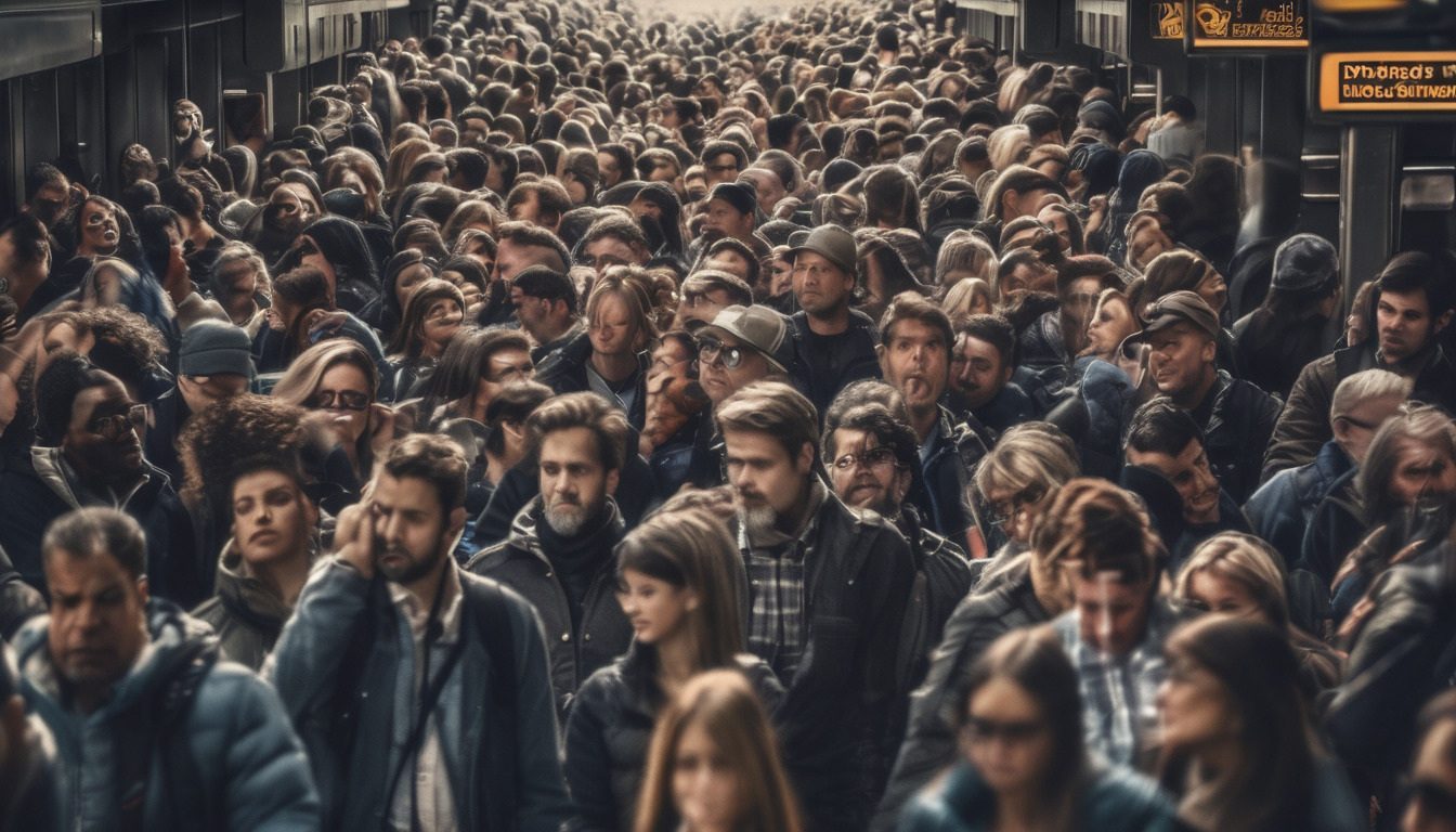 Step-by-Step Crowd Avoidance Strategy