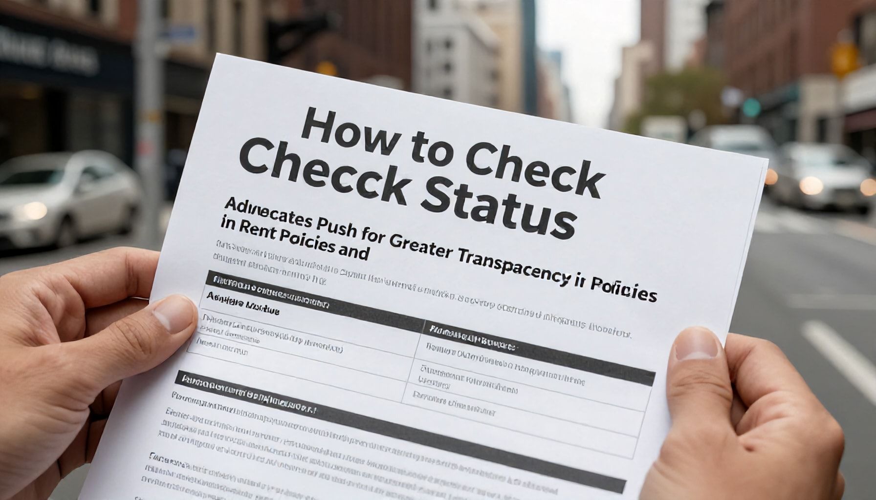 Advocates Push for Greater Transparency in Rent Policies