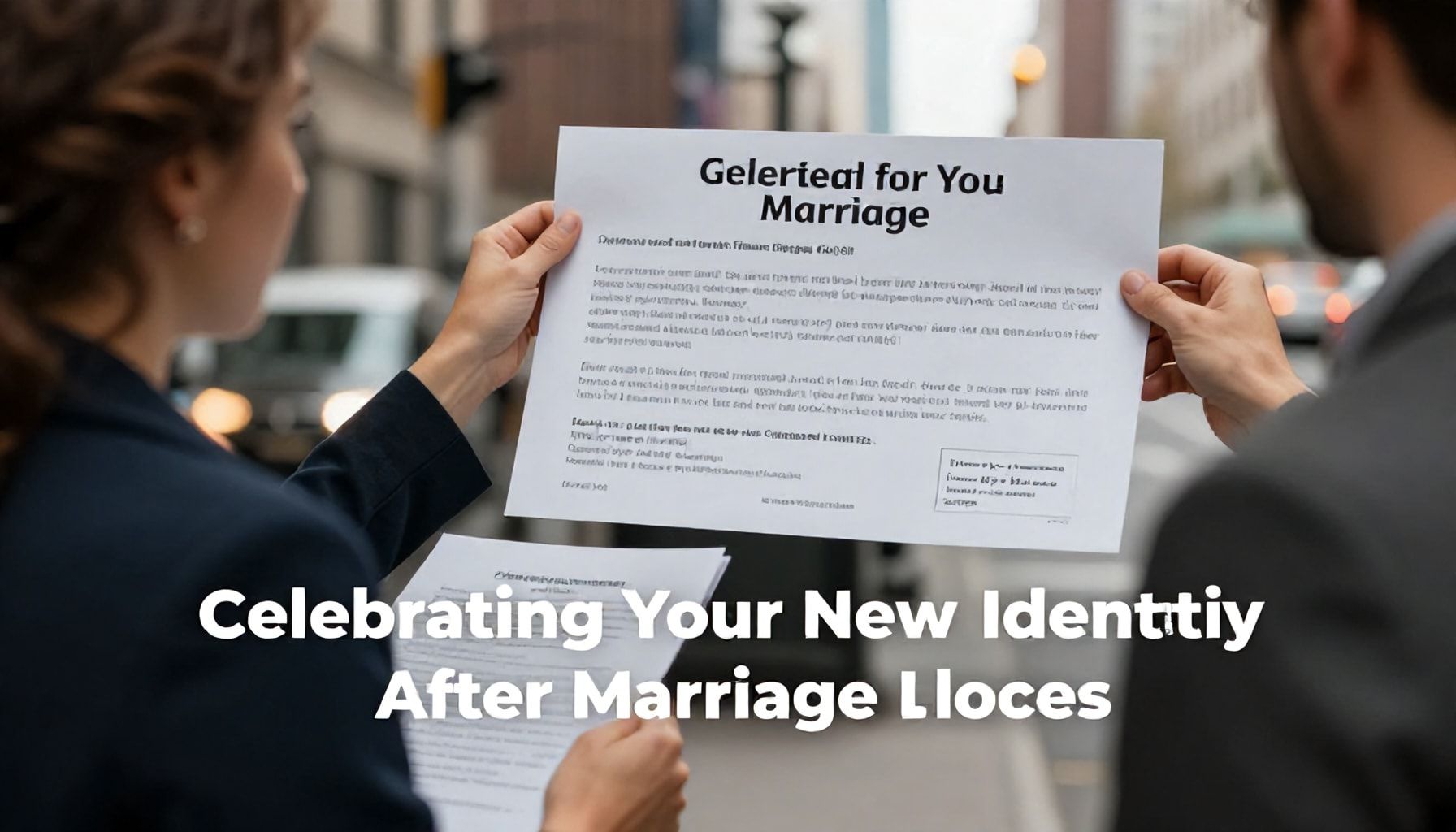 Celebrating Your New Identity in the City