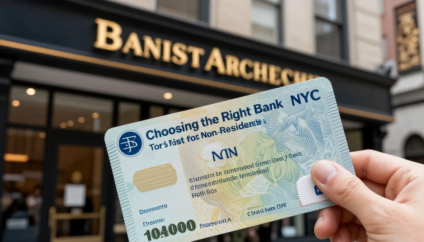 Choosing the Right Bank for Your NYC Visit