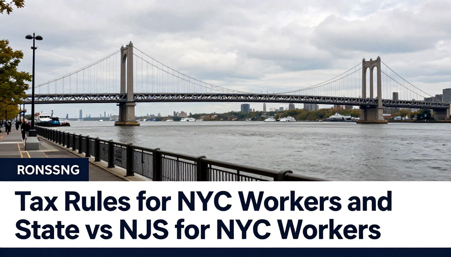 Crossing the Hudson: Tax Rules for NYC Workers