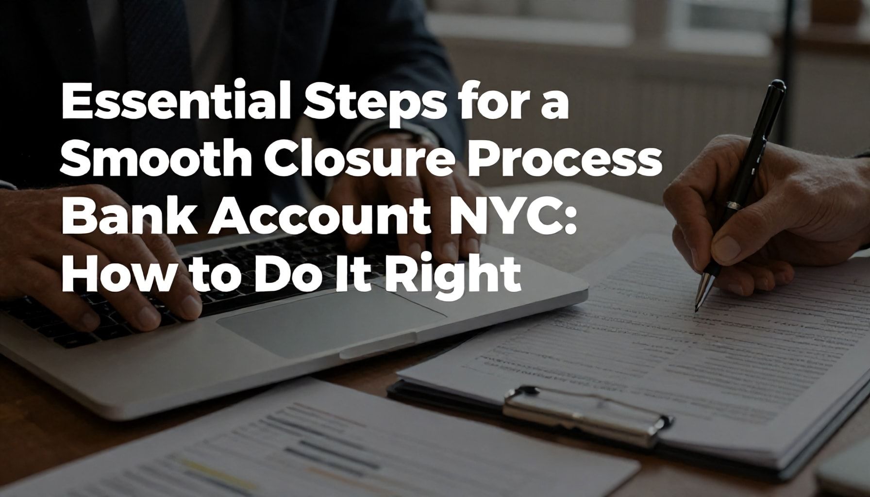 Essential Steps for a Smooth Closure Process