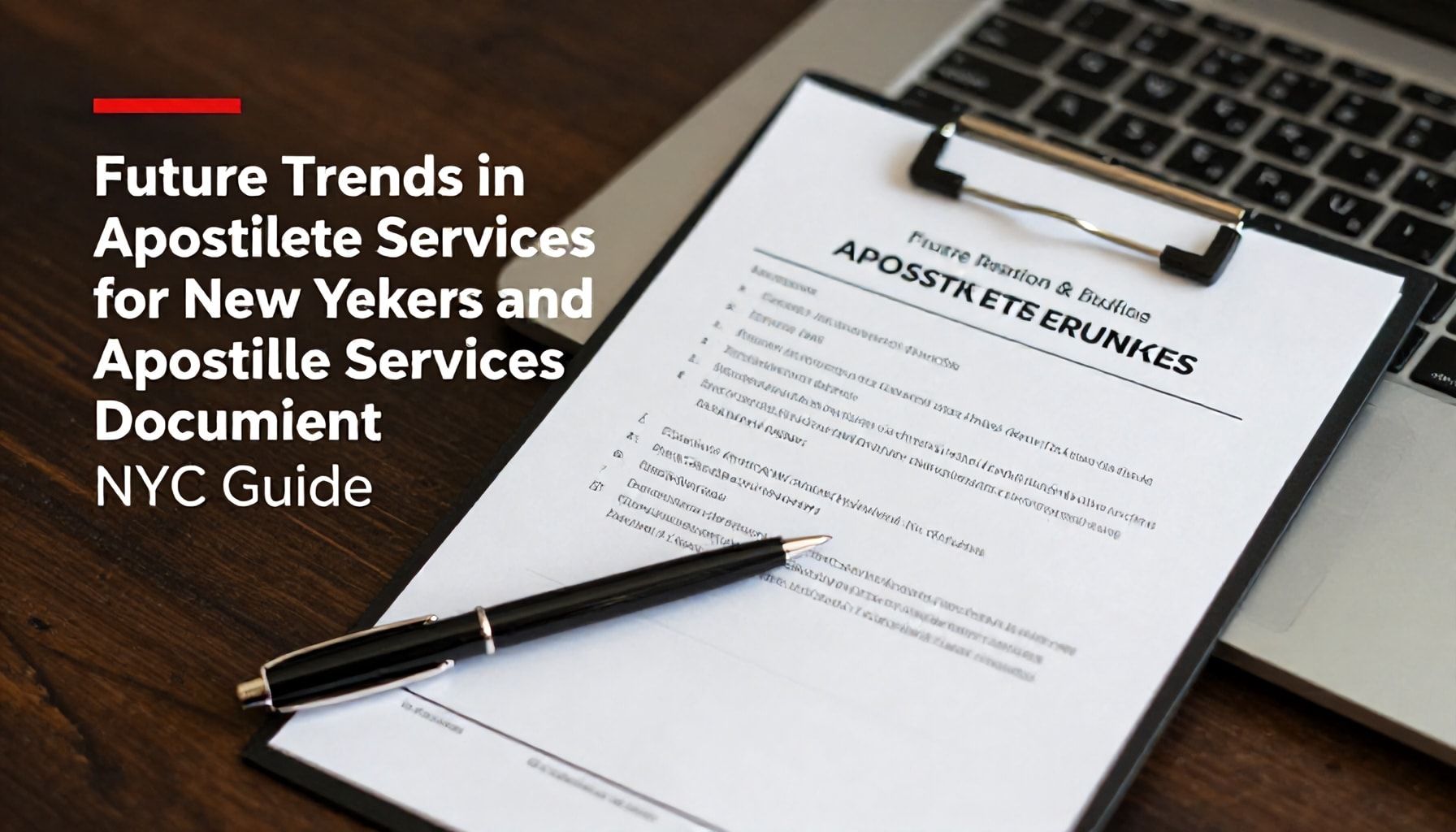 Future Trends in Apostille Services for New Yorkers