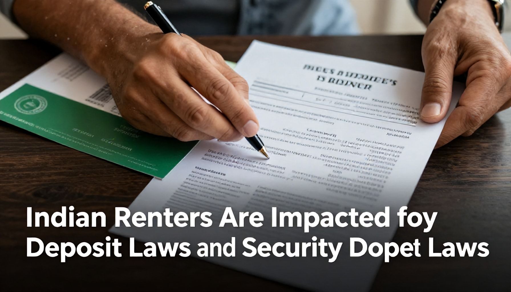 How Indian Renters Are Impacted by Deposit Laws
