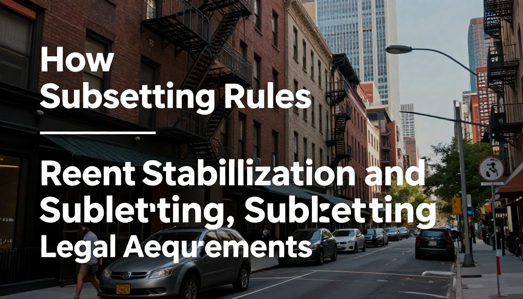 How NYC Subletting Rules Impact Rent Stabilization