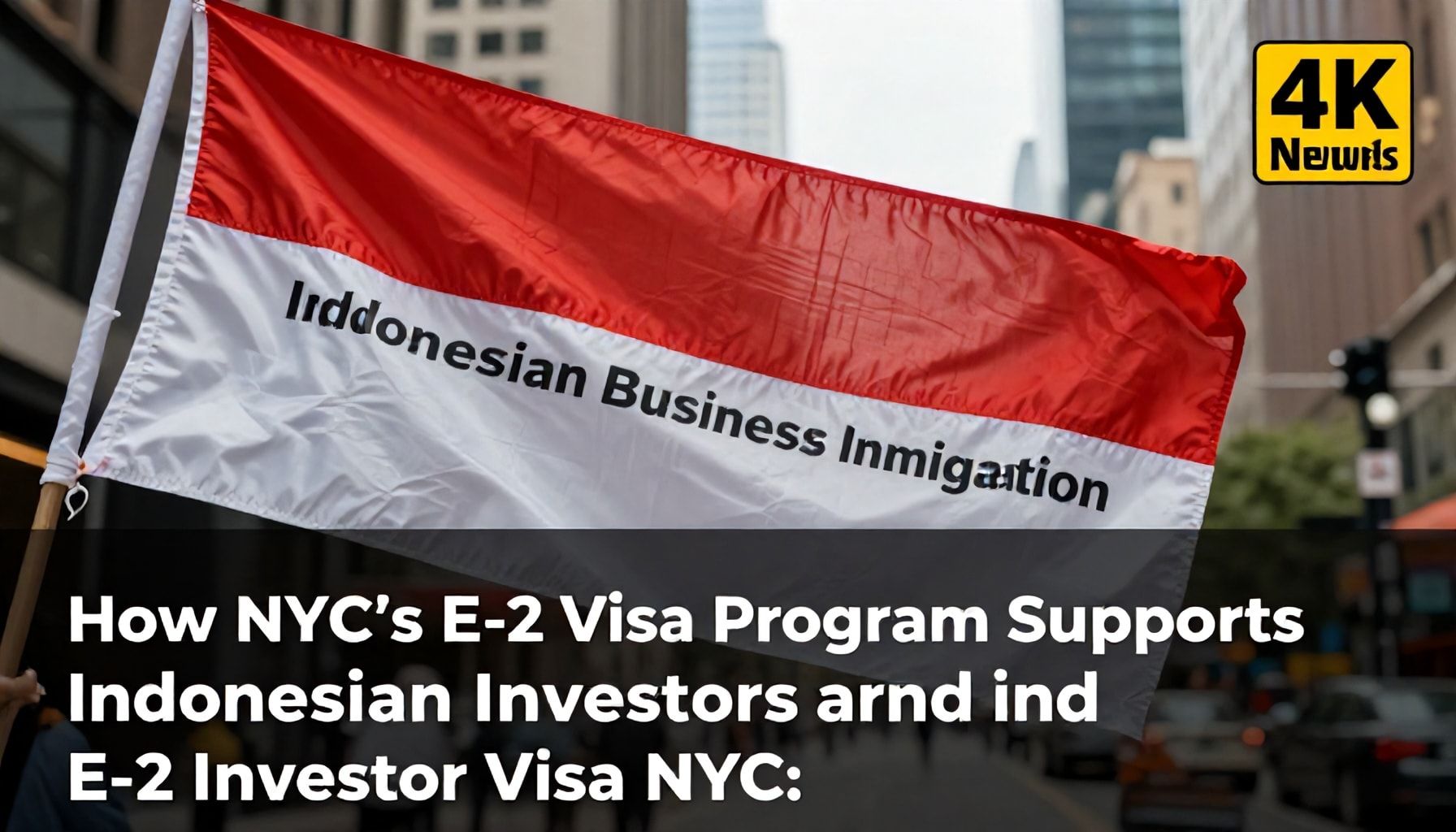 How NYC's E-2 Visa Program Supports Indonesian Investors