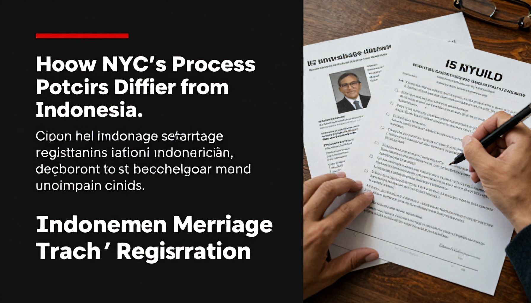 How NYC's Process Differs from Indonesia's