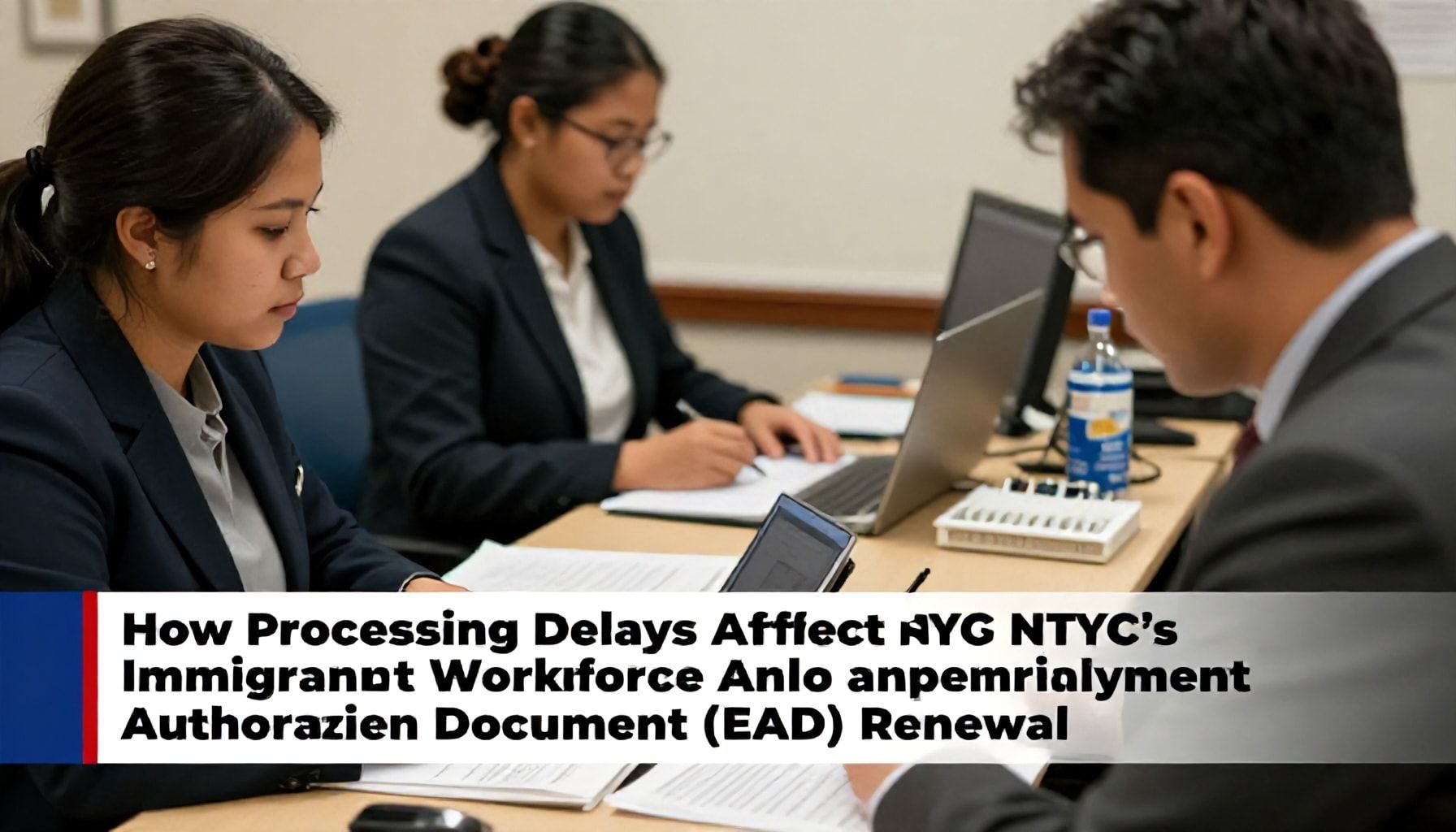 How Processing Delays Affect NYC's Immigrant Workforce