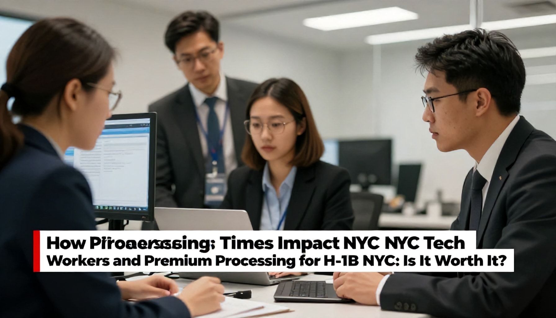 How Processing Times Impact NYC Tech Workers