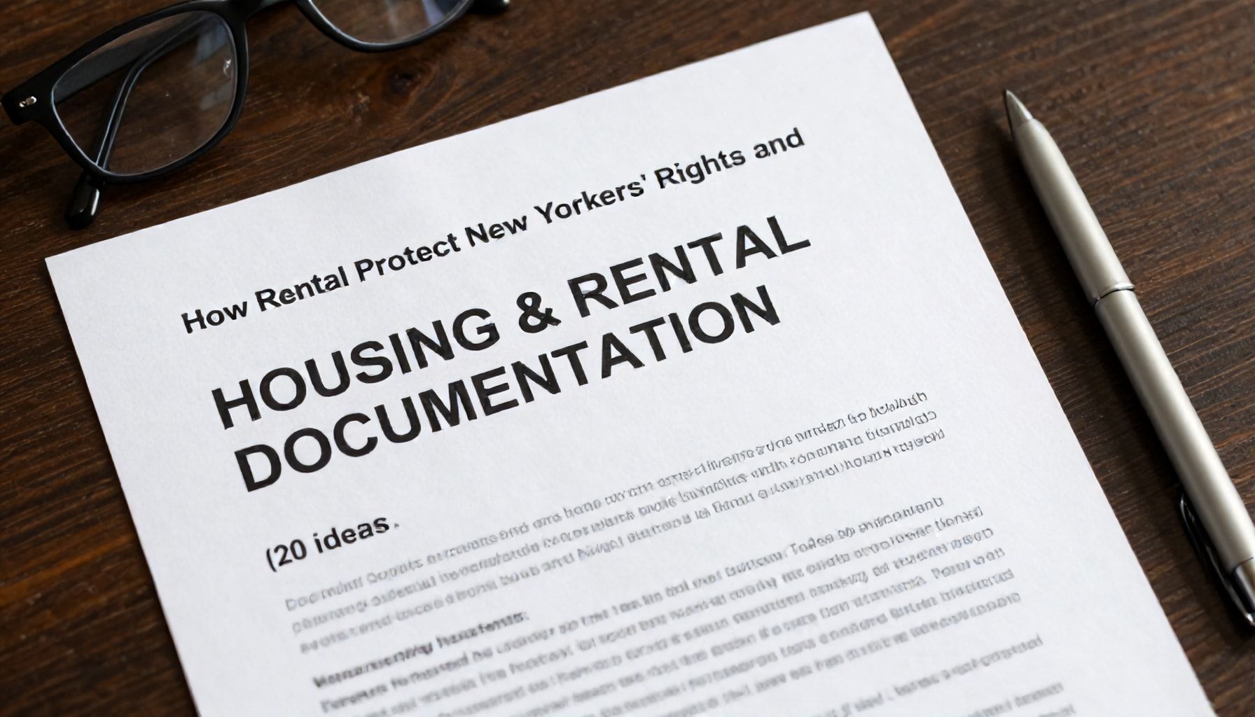 How Rental Documents Protect New Yorkers' Rights