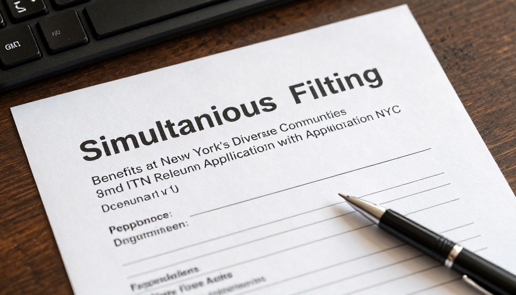 How Simultaneous Filing Benefits New York's Diverse Communities