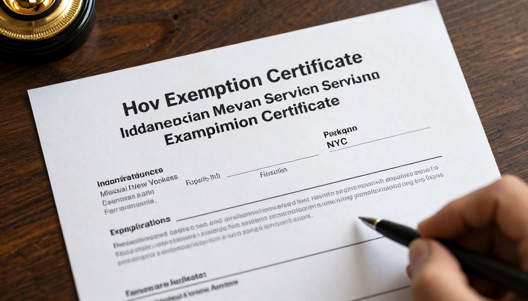 How the Exemption Certificate Affects Indonesian New Yorkers