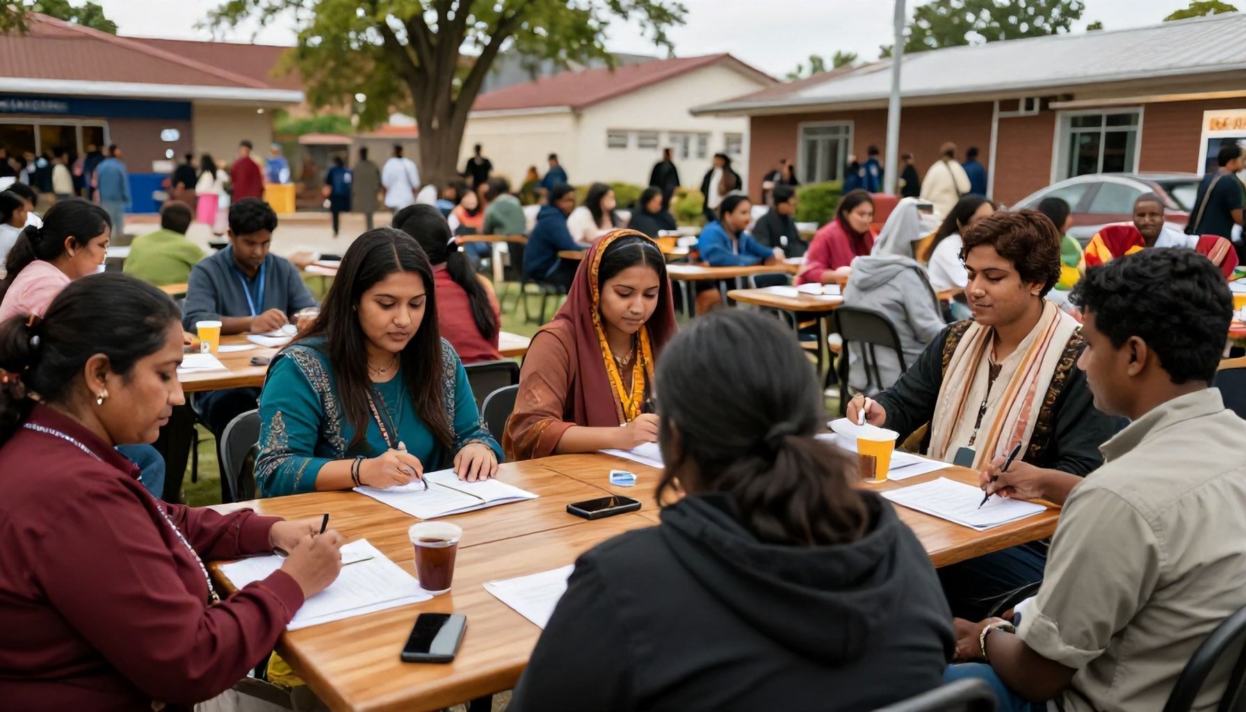 How the Fundraising Efforts Unite the Indian Community