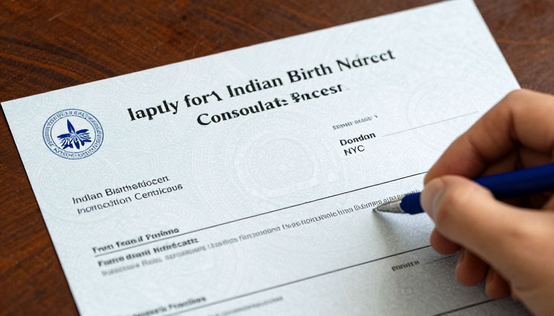 How to Apply for an Indian Birth Certificate in NYC