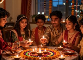 Queens’ Little Lights: Indian Children Celebrate Diwali in NYC
