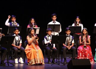 Young Queens Musicians Shine at Indian Children’s Talent Show