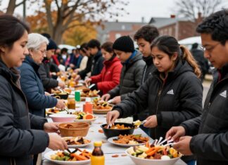 Queens Community Organizes Thanksgiving Food Drive for Indian Families