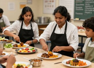 Queens Cooking Class Keeps Indian Traditions Alive for Young Chefs