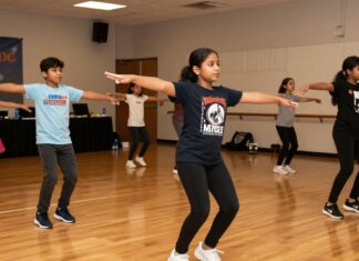 Queens Kids Groove to Bollywood Beats in Free Dance Workshop