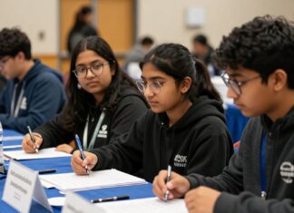 Queens Students Shine at Indian Youth Science Fair