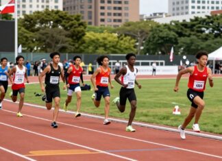 Indonesian Youth Showcase Talent at NYC Track and Field Event