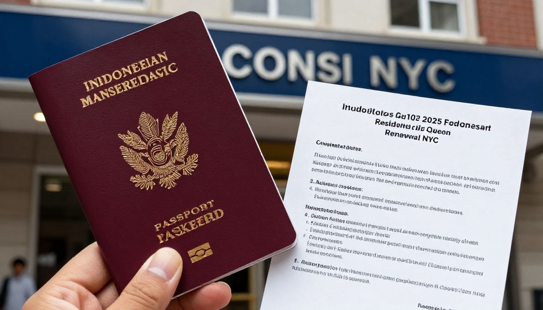 Indonesian Consulate NYC: 2025 Passport Renewal Guide for Queens Residents