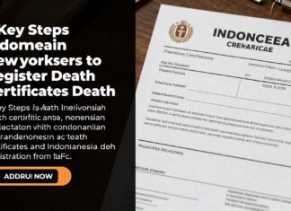 5 Key Steps for Indonesian New Yorkers to Register Death Certificates