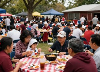 Indonesian Community Gathers for Family Picnic in Queens