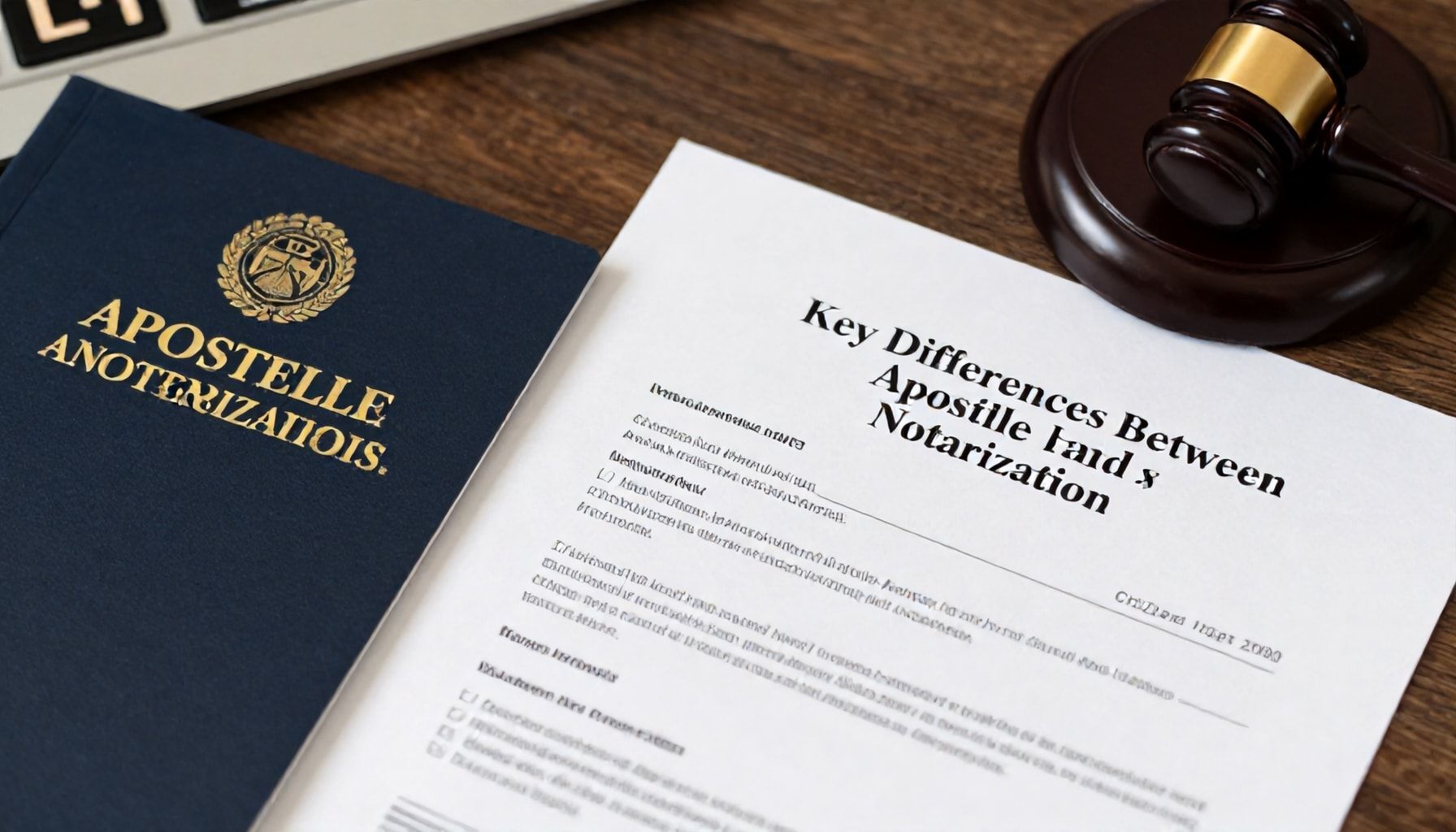 Key Differences Between Apostille and Notarization