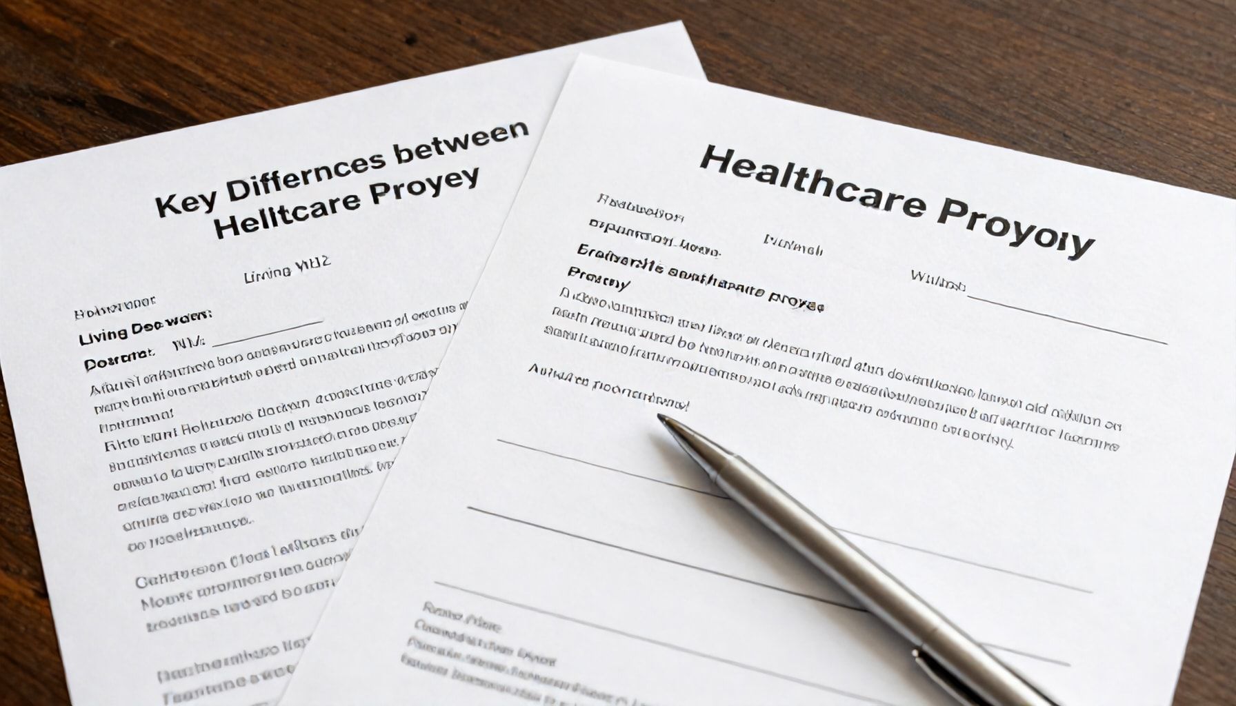 Key Differences Between Living Wills and Healthcare Proxies