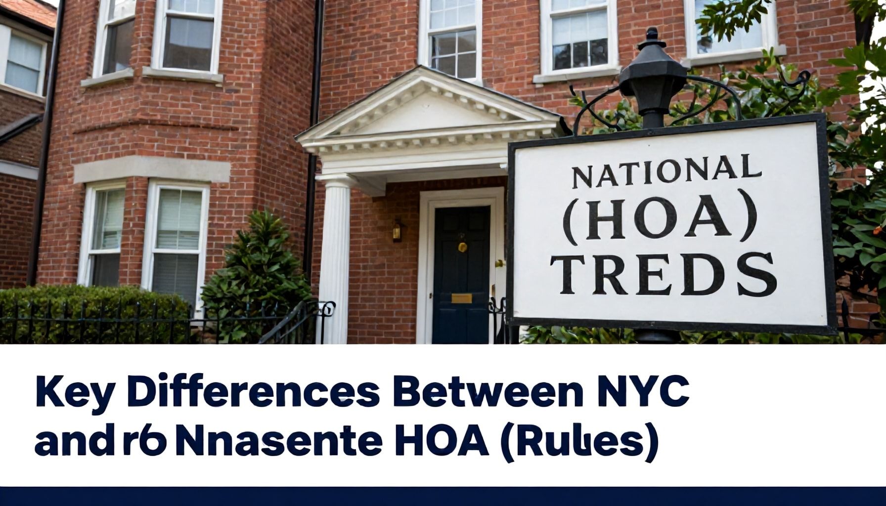 Key Differences Between NYC and National HOA Trends