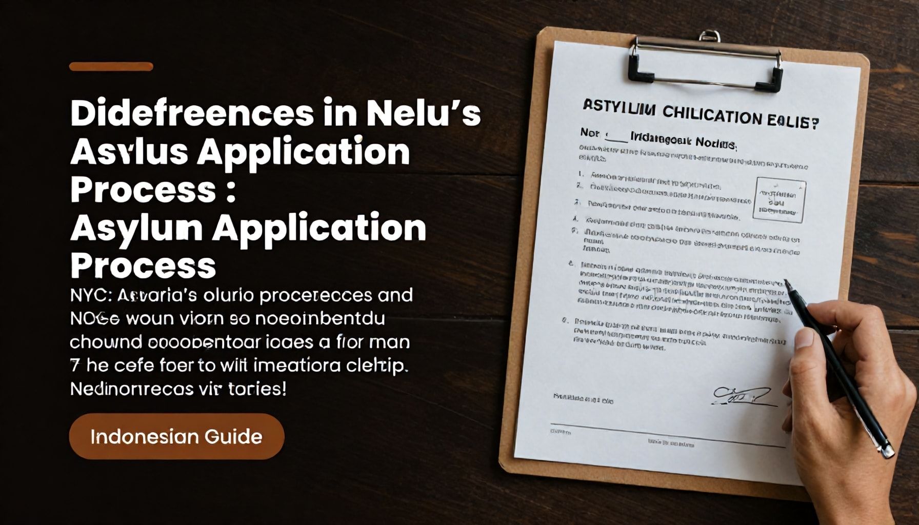 Key Differences in NYC's Asylum Application Process