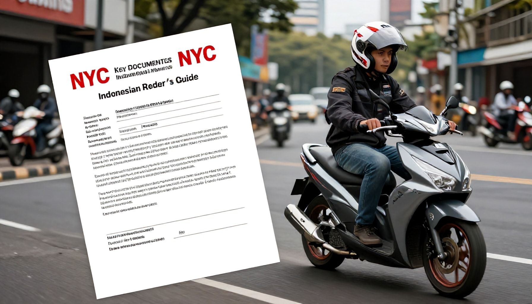 Key Documents Indonesian Riders Need to Prepare