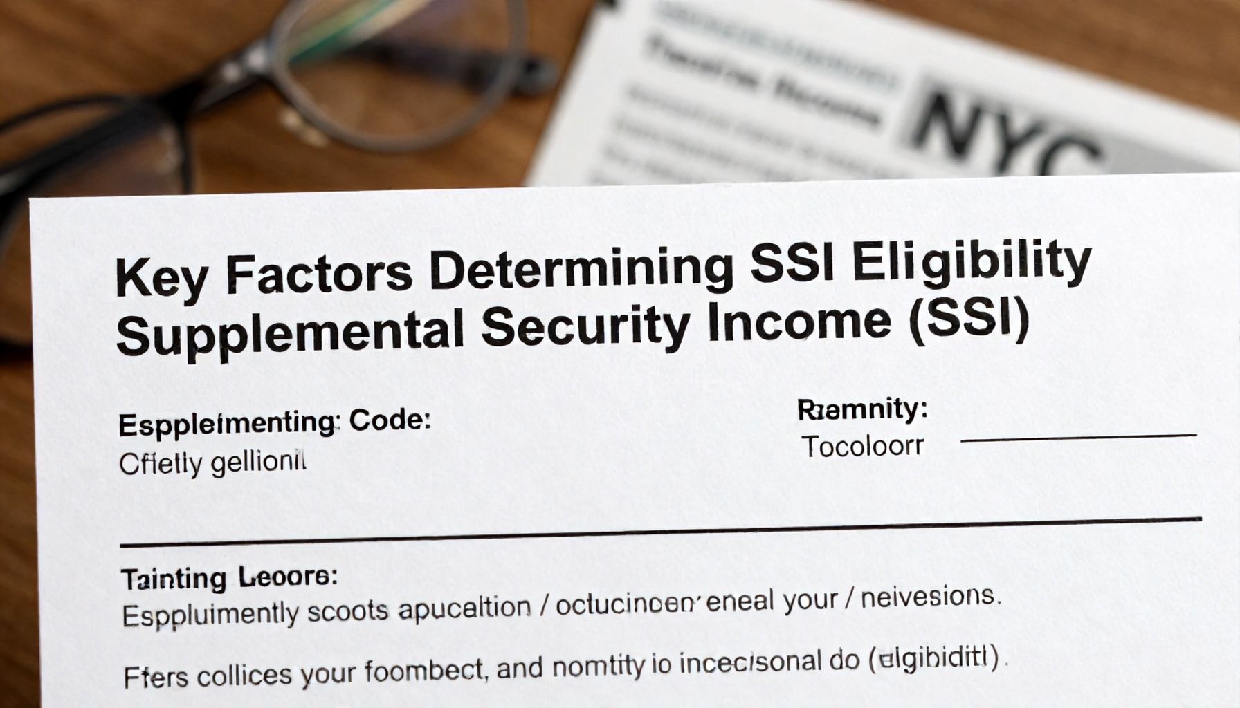 Key Factors Determining SSI Eligibility