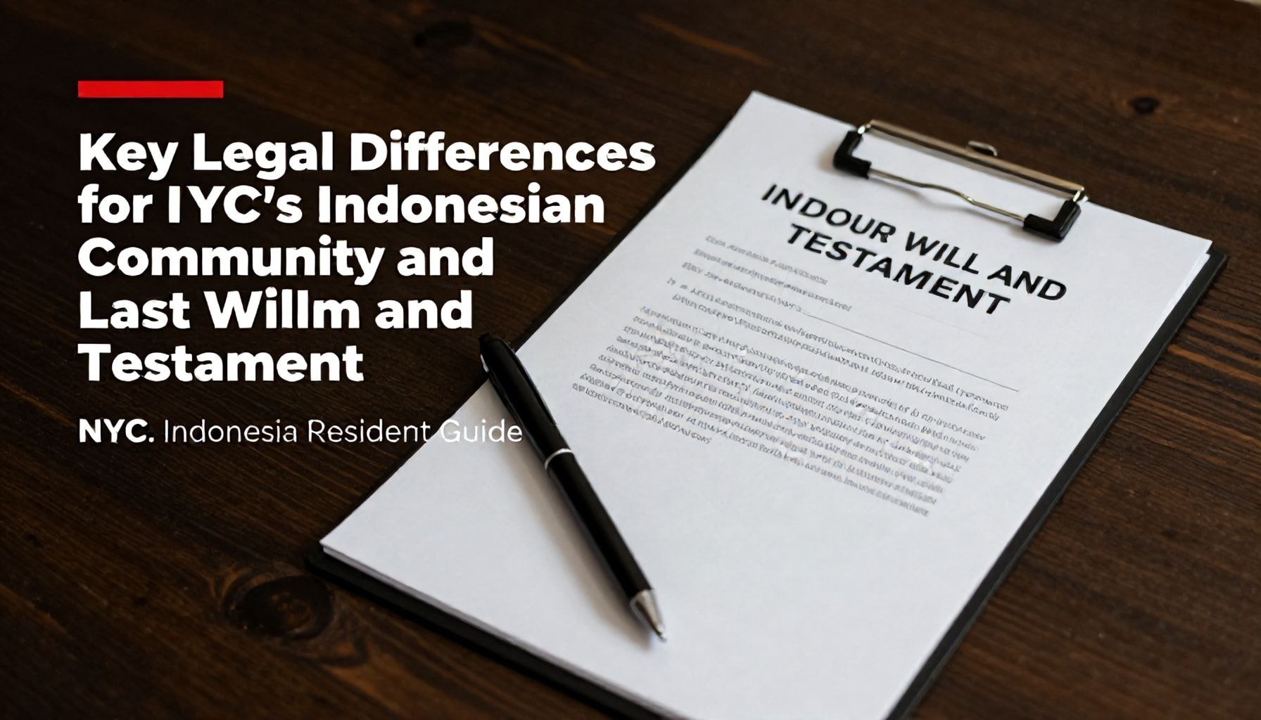 Key Legal Differences for NYC's Indonesian Community