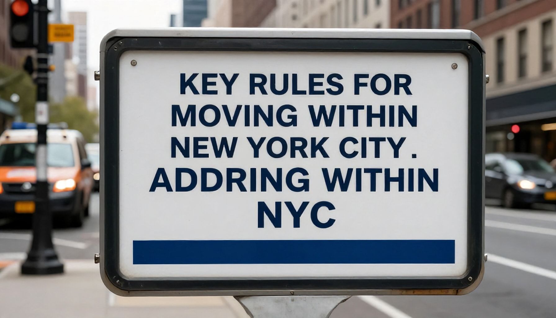 Key Rules for Moving Within New York City