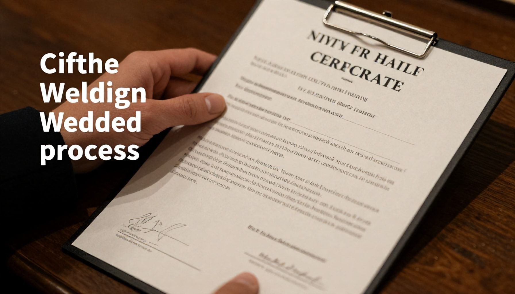 Key Steps for a Smooth City Hall Wedding Process