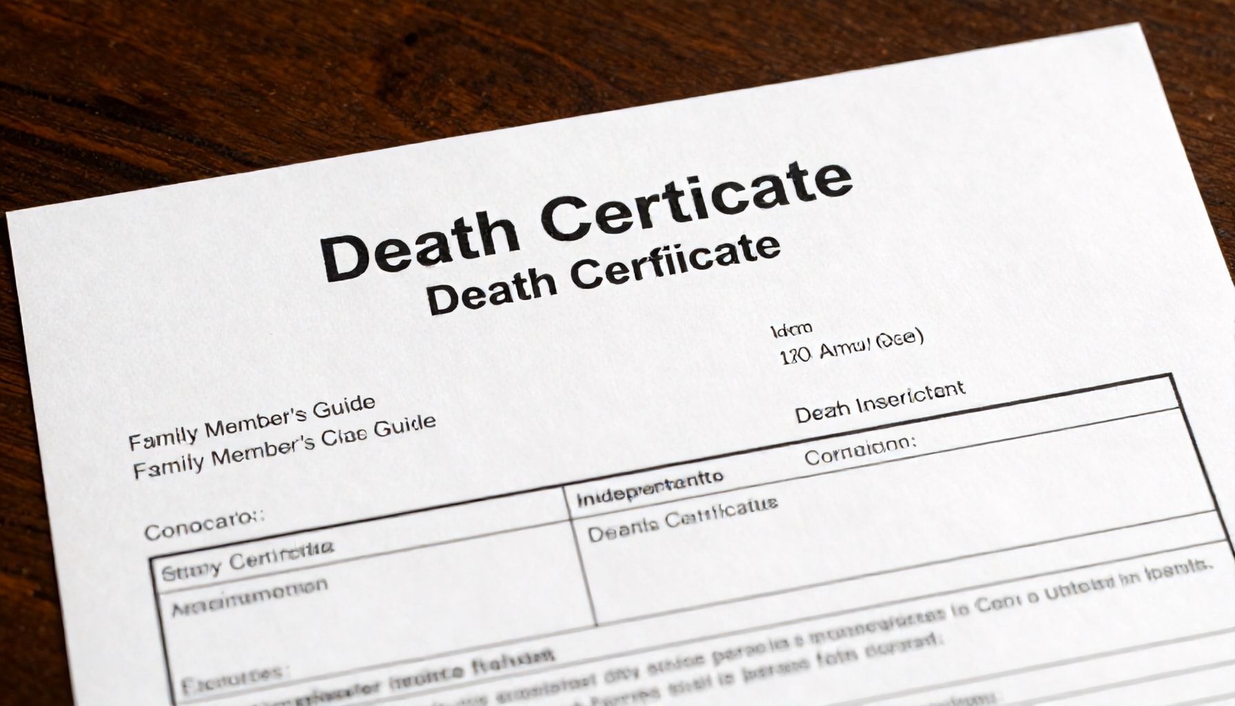 Key Steps to Obtain a Death Certificate in NYC