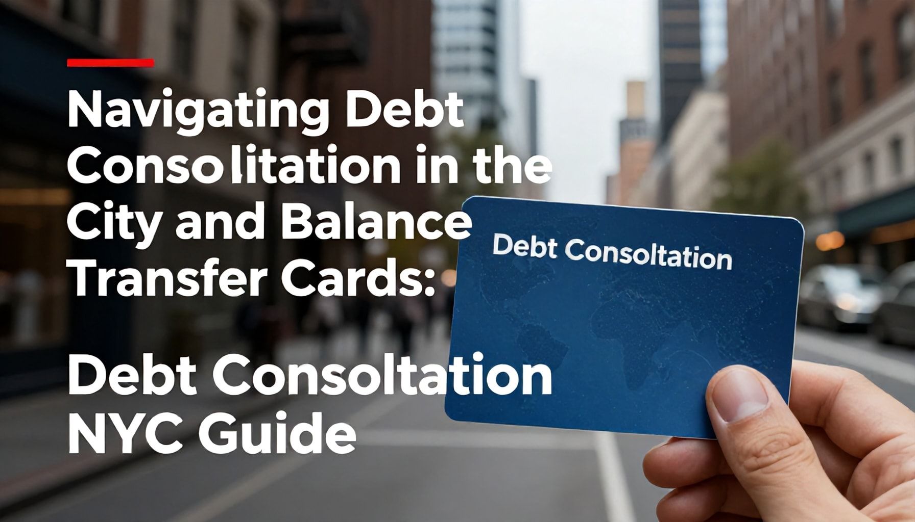 Navigating Debt Consolidation in the City
